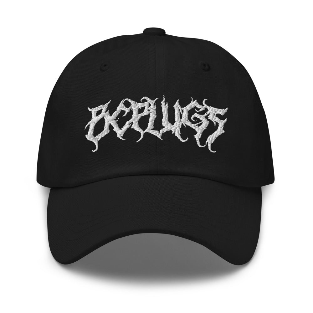 Death Metal logo Dad hat - Black