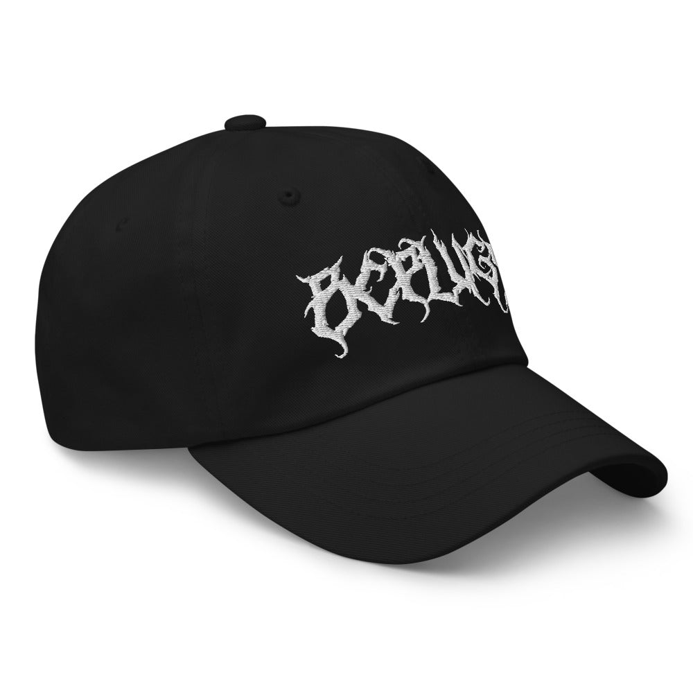Death Metal logo Dad hat - Black