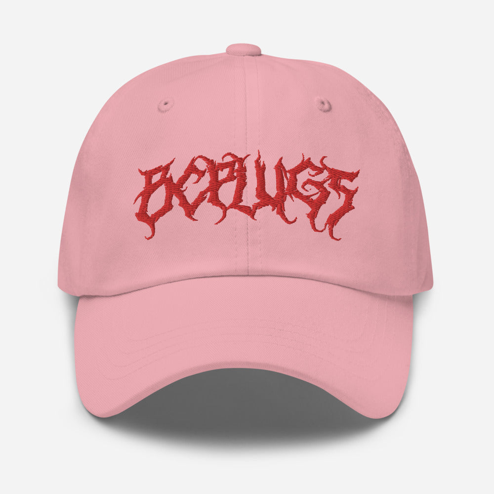 Death Metal logo Dad hat - Pink